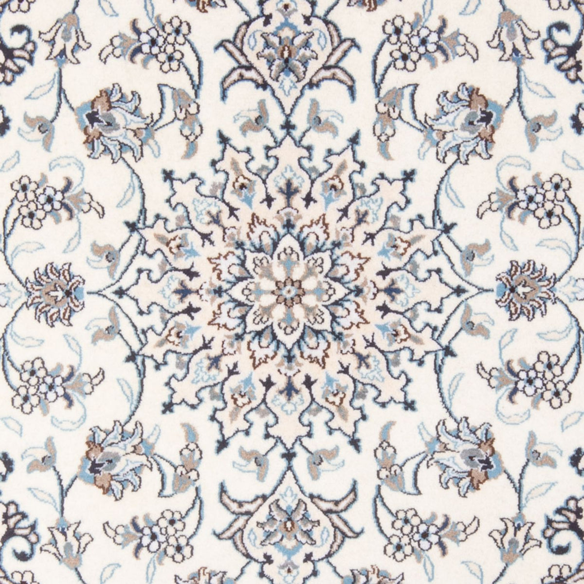 Perserteppich - Nain - Royal - 194 x 143 cm - creme