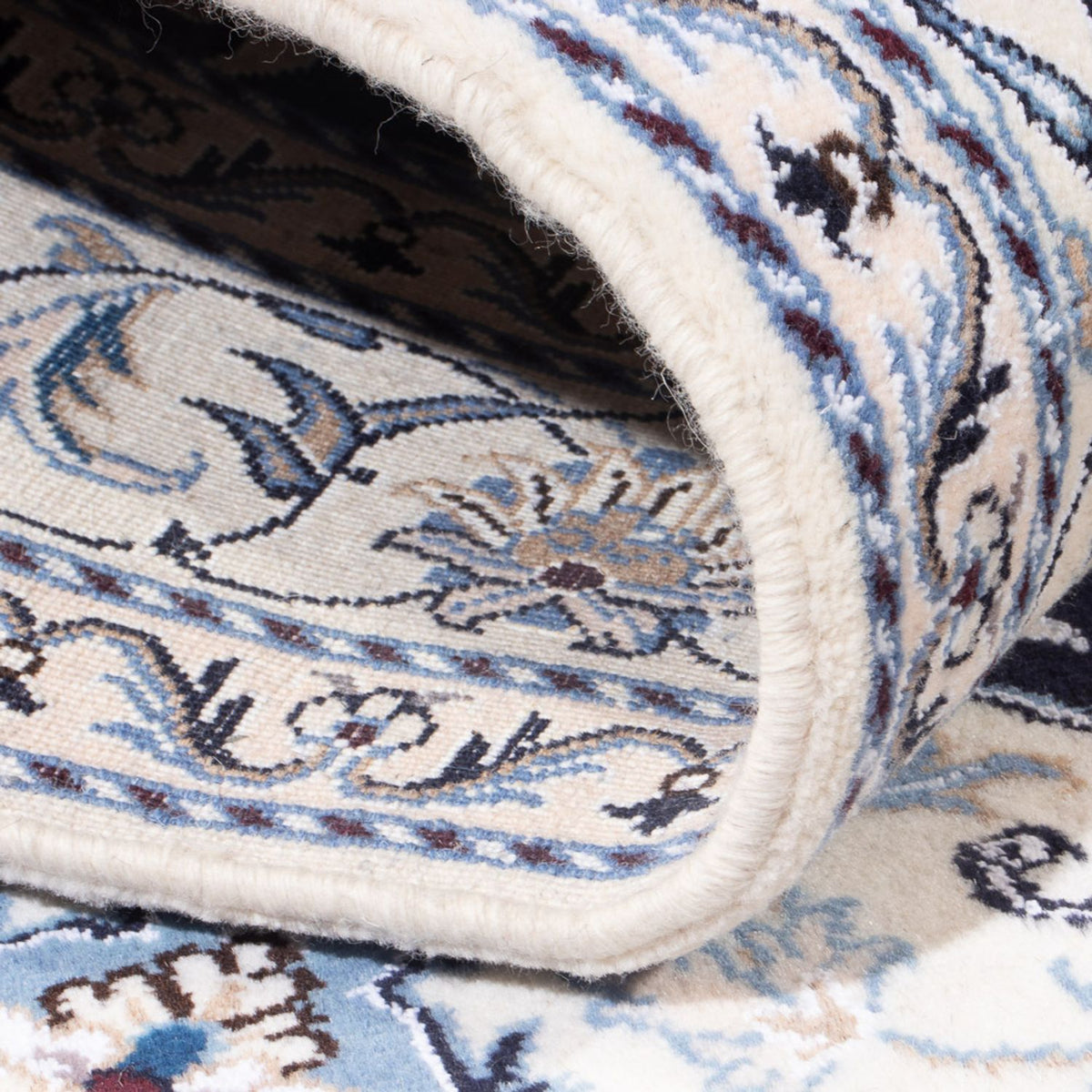 Perserteppich - Nain - Royal - 208 x 144 cm - dunkelblau