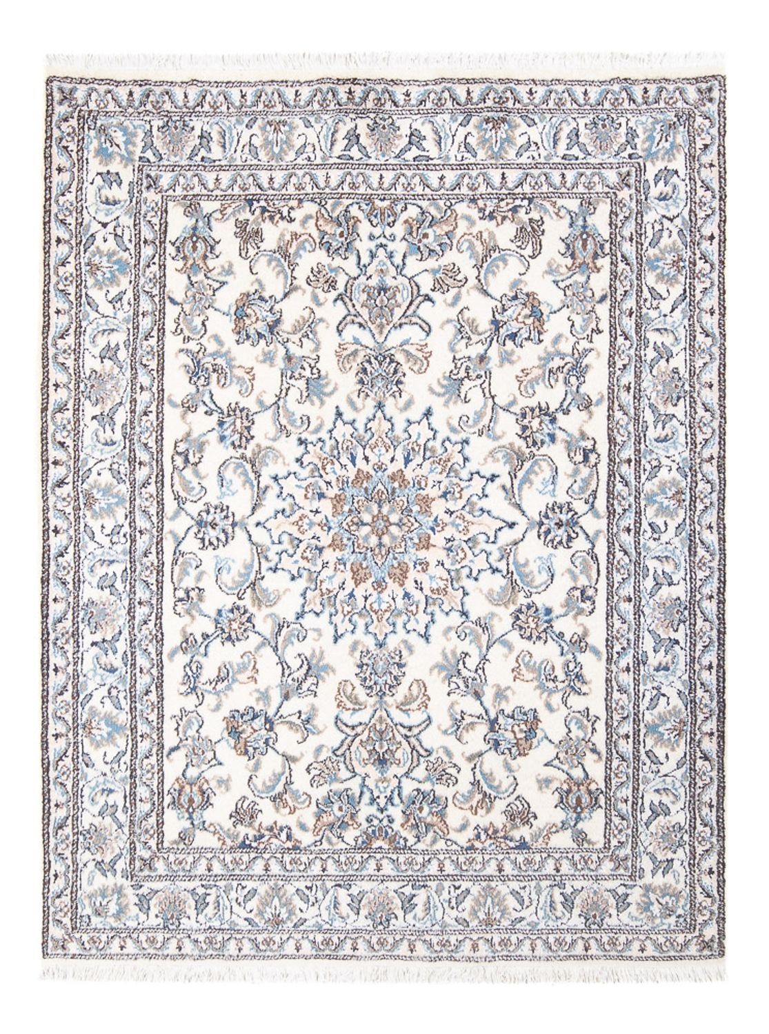 Perserteppich - Nain - Royal - 196 x 150 cm - creme