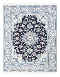 Perserteppich - Nain - Royal - 205 x 146 cm - dunkelblau
