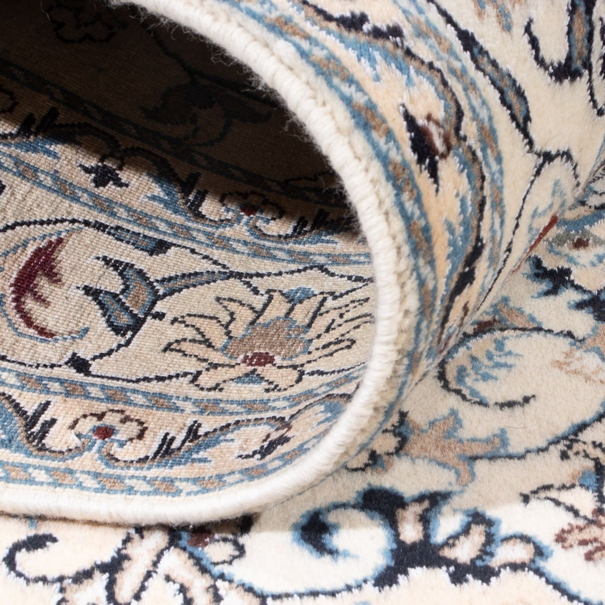 Perserteppich - Nain - Royal - 192 x 145 cm - creme