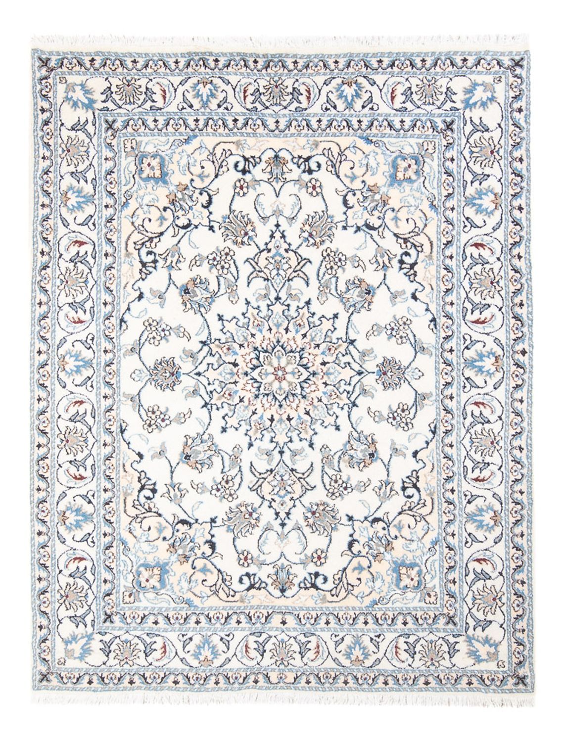 Perserteppich - Nain - Royal - 200 x 143 cm - creme