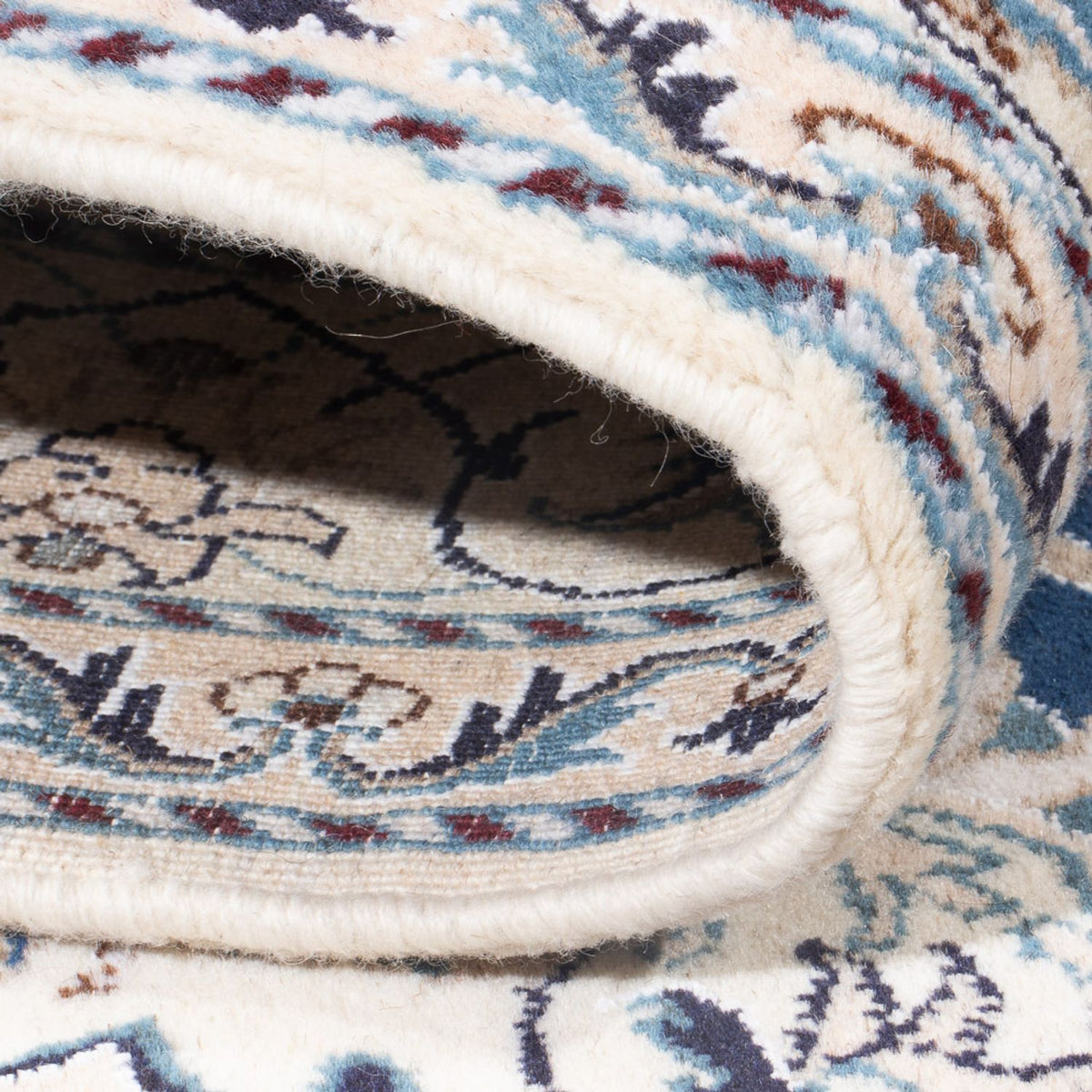 Perserteppich - Nain - Royal - 200 x 142 cm - blau