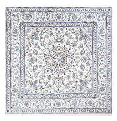 Perserteppich - Nain quadratisch  - 200 x 195 cm - creme