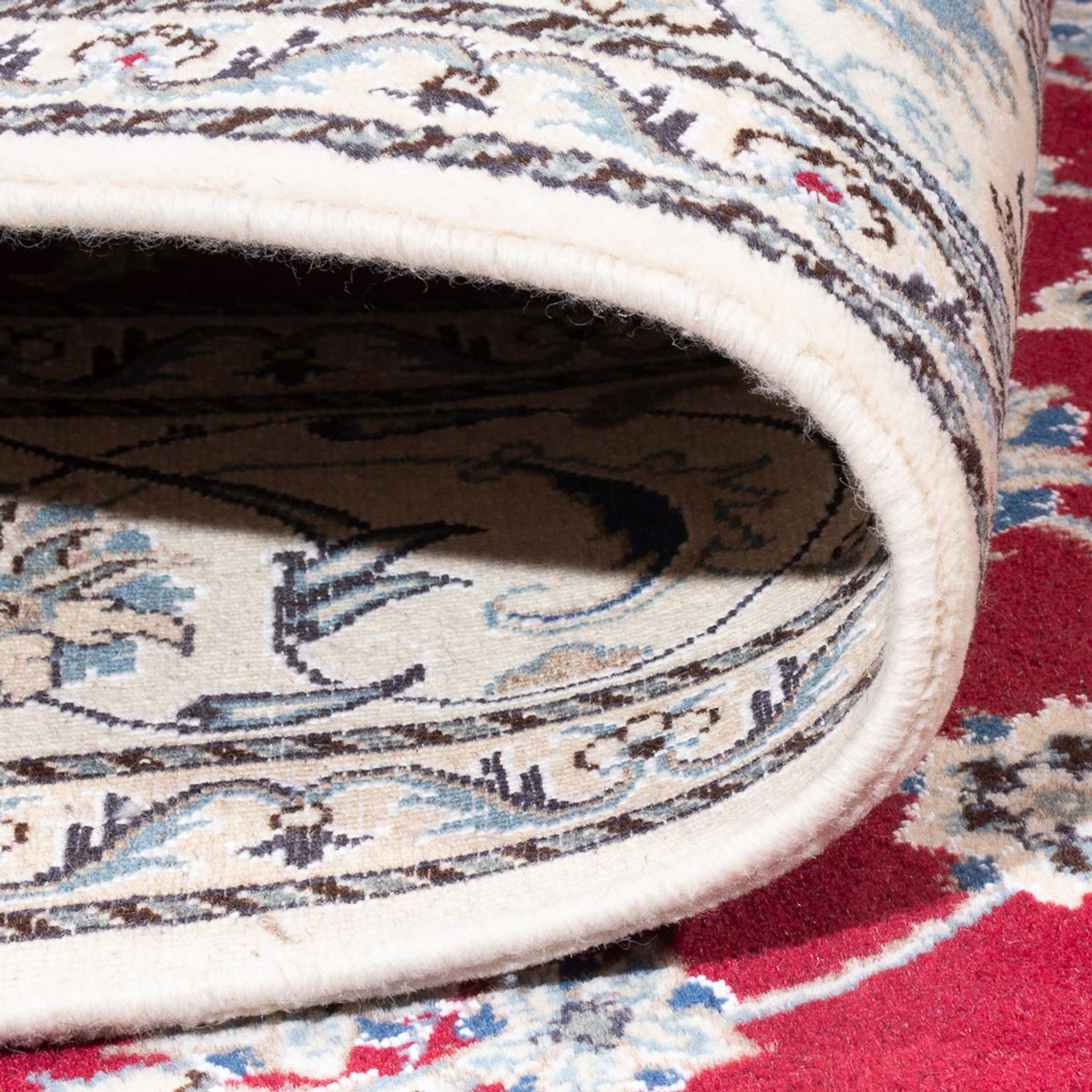 Perserteppich - Nain - 294 x 193 cm - rot