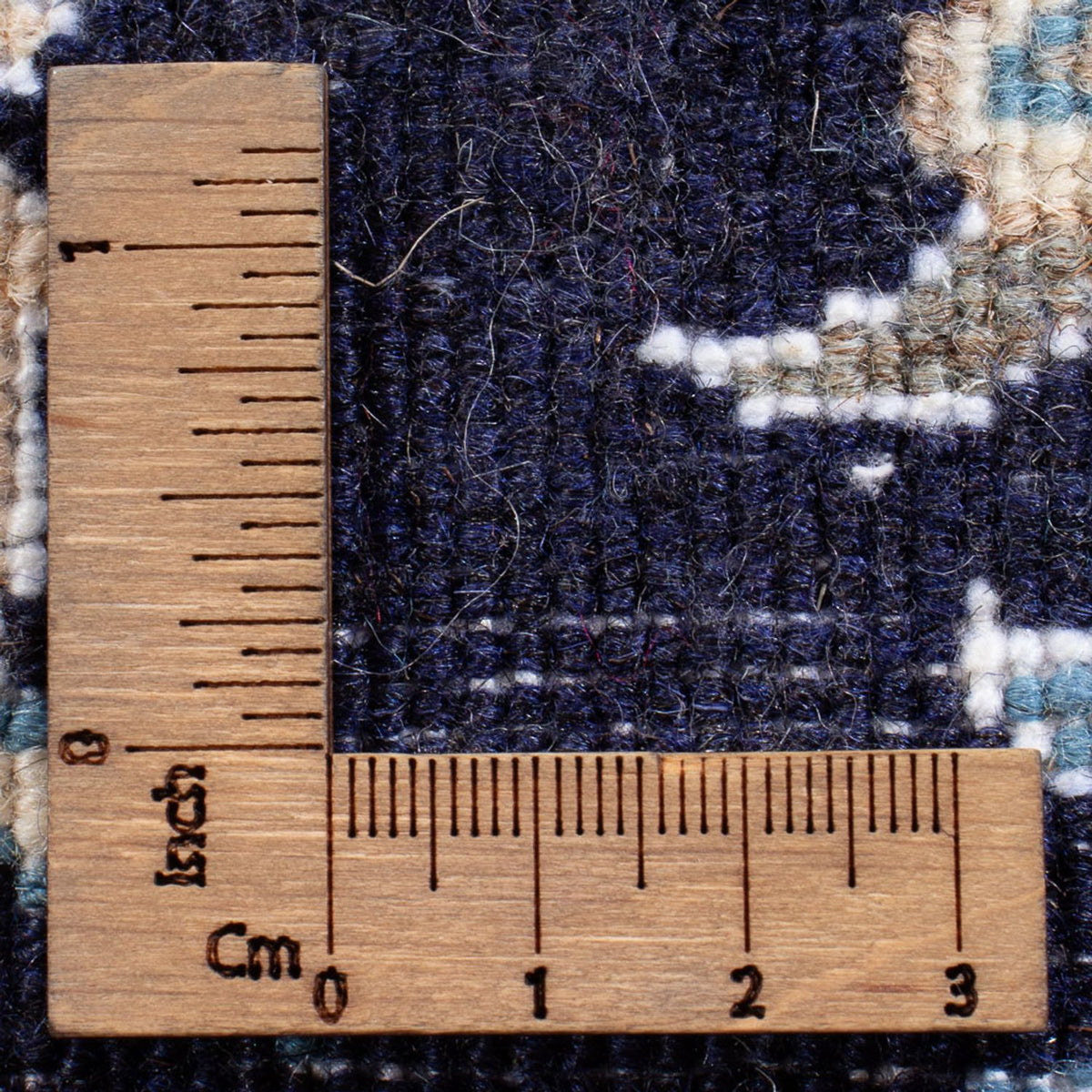 Perserteppich - Nain - Royal - 90 x 60 cm - dunkelblau