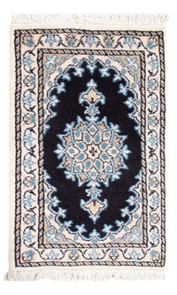 Perserteppich - Nain - Royal - 60 x 40 cm - dunkelblau