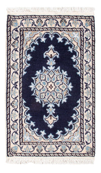Perserteppich - Nain - Royal - 60 x 40 cm - dunkelblau