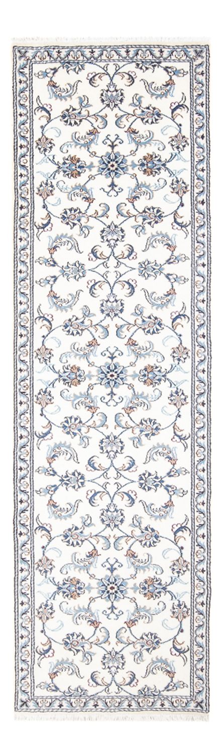 Läufer Perser - Nain - 286 x 82 cm - silber