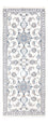 Läufer Perser - Nain - 196 x 77 cm - silber