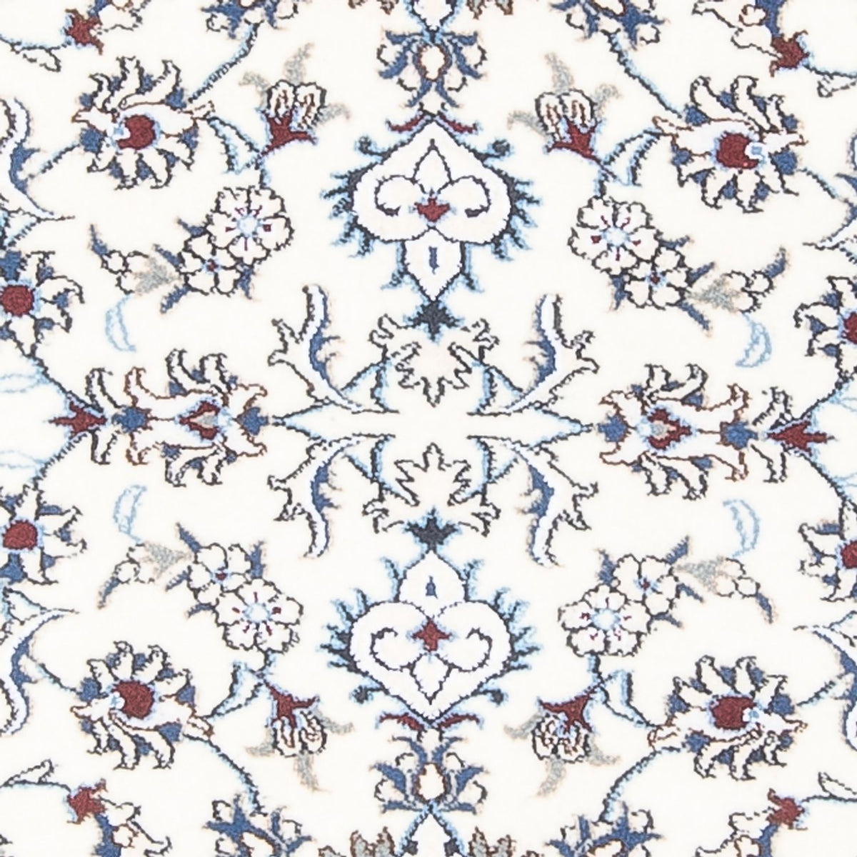 Läufer Perser - Nain - 192 x 88 cm - silber