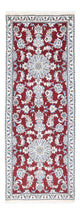 Läufer Perser - Nain - 206 x 76 cm - rot