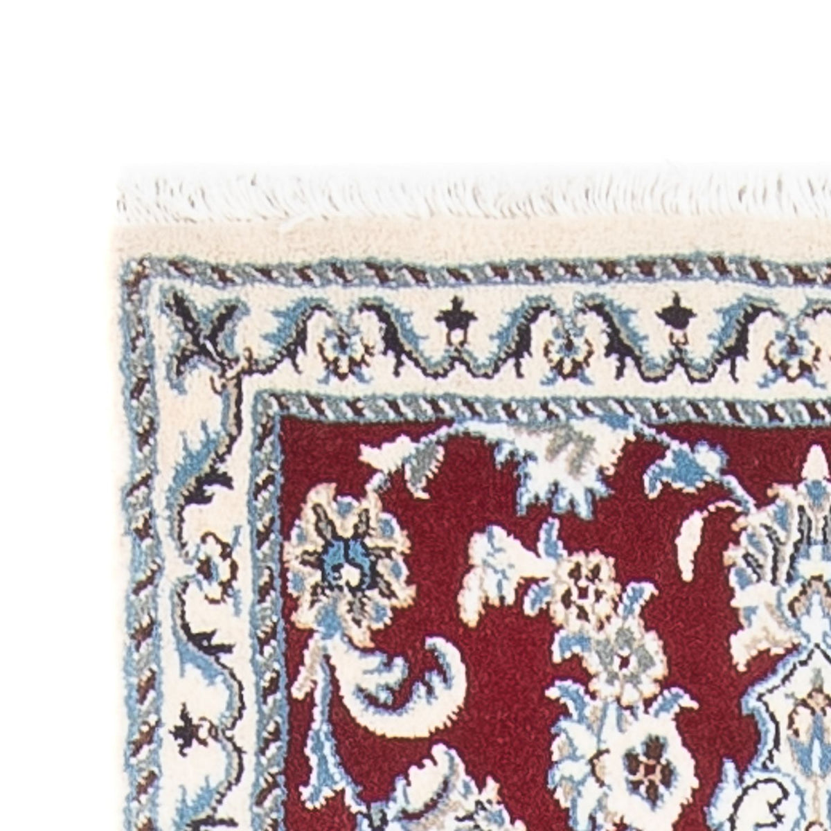 Läufer Perser - Nain - 206 x 76 cm - rot