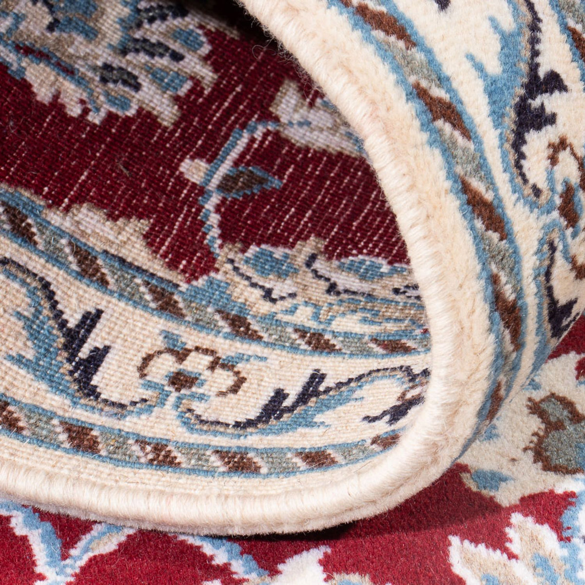 Läufer Perser - Nain - 206 x 76 cm - rot