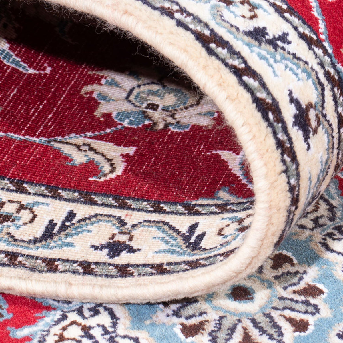 Läufer Perser - Nain - 200 x 78 cm - rot