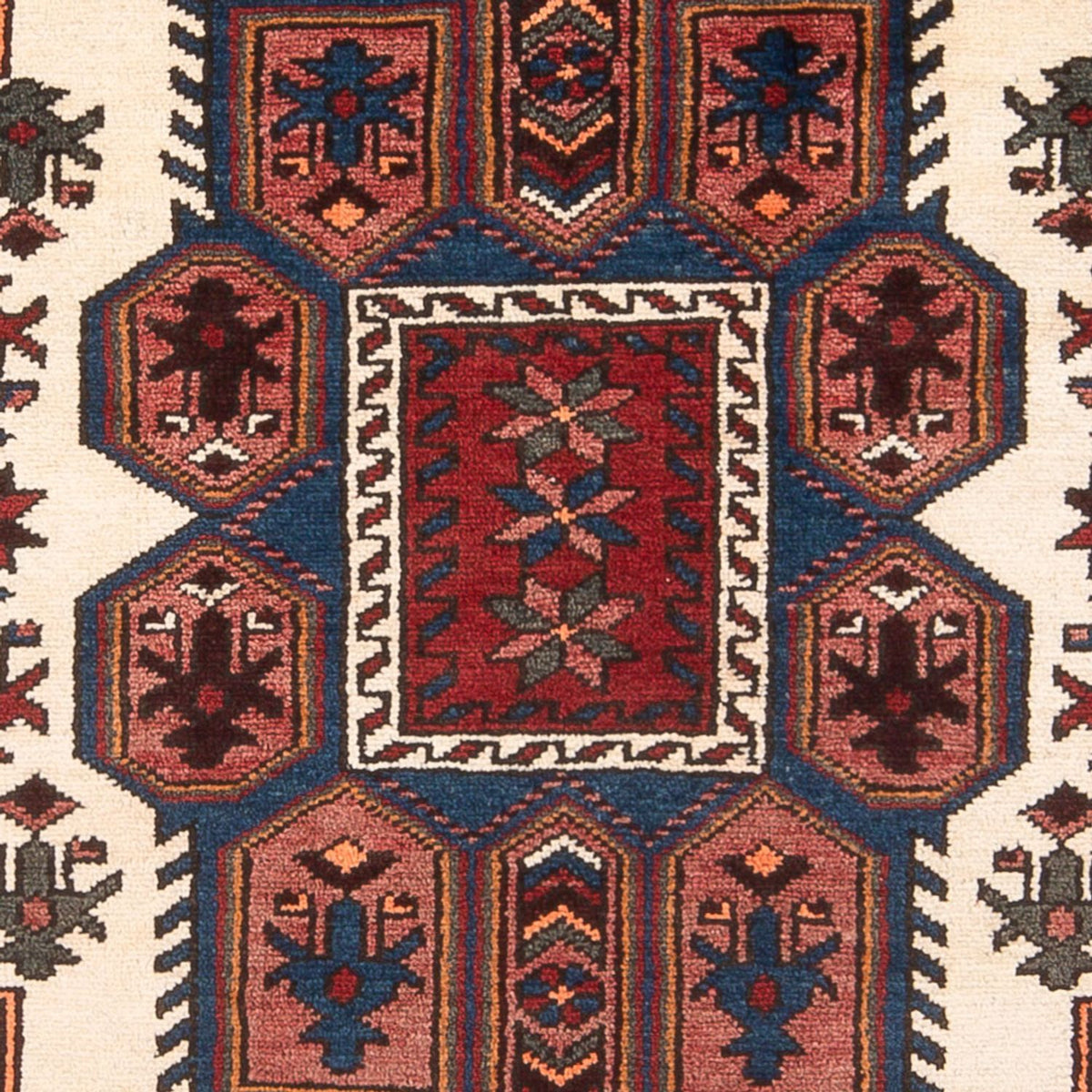 Perserteppich - Nomadic - 205 x 128 cm - dunkelblau