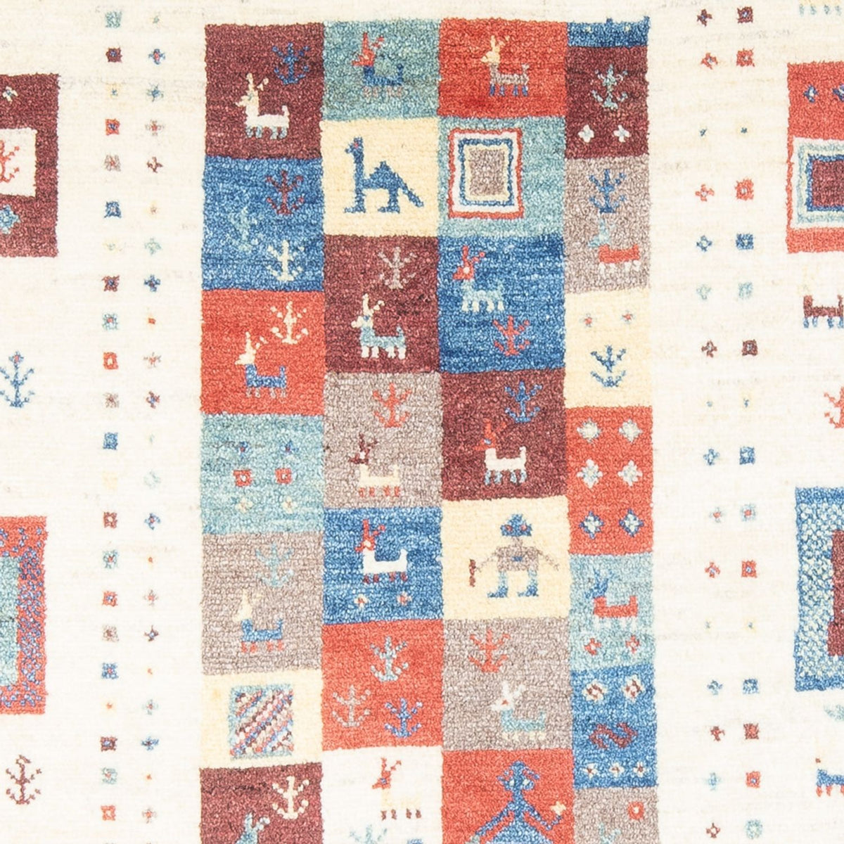 Gabbeh Teppich - Perser - 170 x 120 cm - mehrfarbig