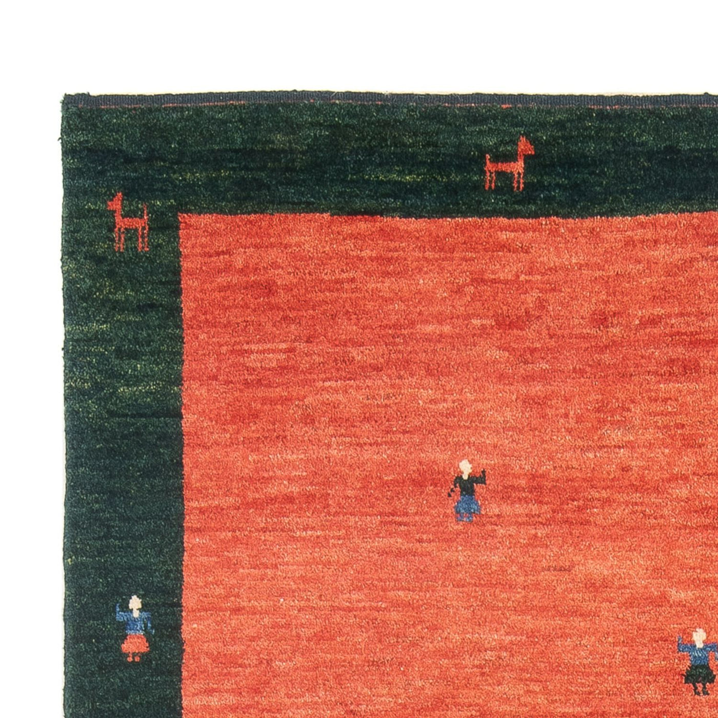 Gabbeh Persisch Teppich 183x122cm - Perserteppich Wollteppich