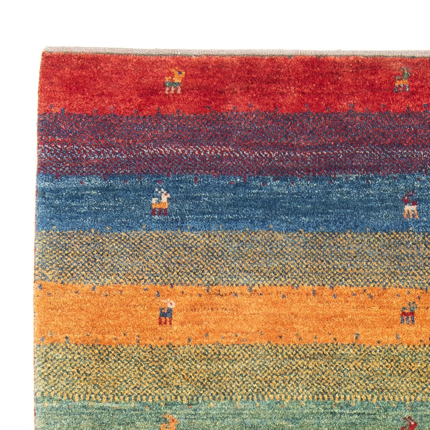 Gabbeh Persisch Teppich 180x120cm - Perserteppich Wollteppich