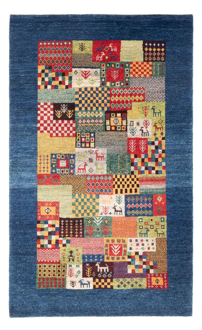 Gabbeh Persisch Teppich 100x158cm - Perserteppich Wollteppich