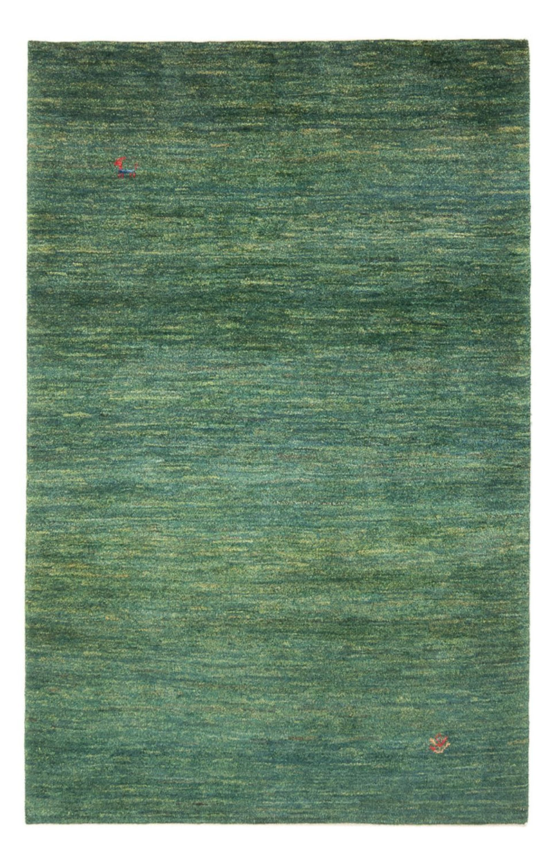Gabbeh Teppich - Perser - 182 x 116 cm - minzgrün