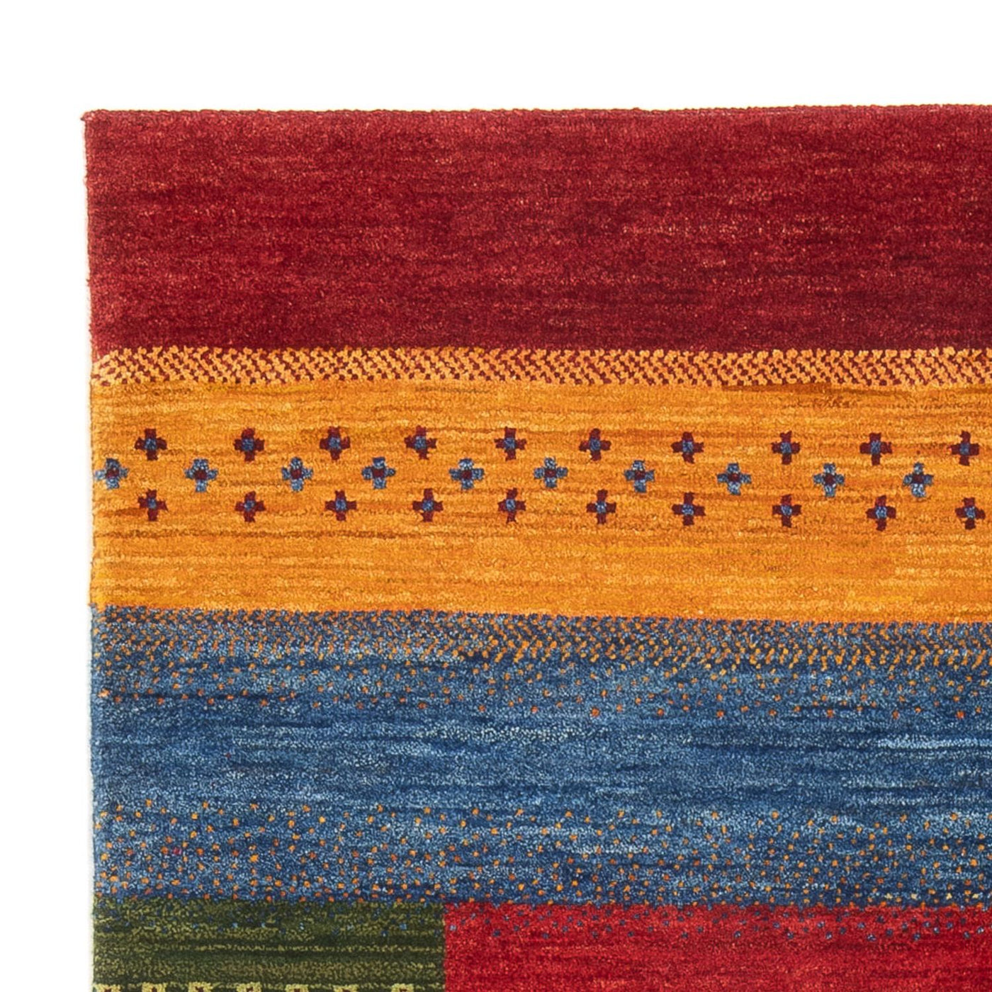 Gabbeh Persisch Teppich 178x119cm - Perserteppich Wollteppich