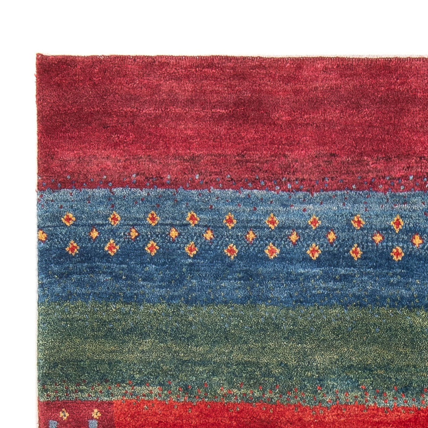 Gabbeh Persisch Teppich 182x117cm - Perserteppich Wollteppich