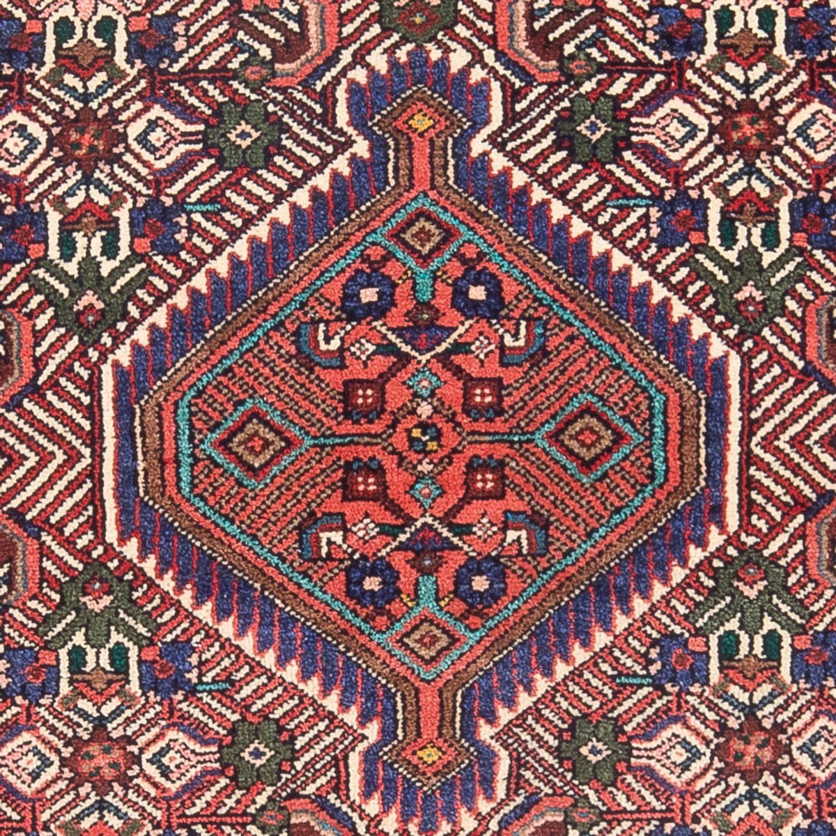 Perserteppich - Nomadic - 163 x 105 cm - rot