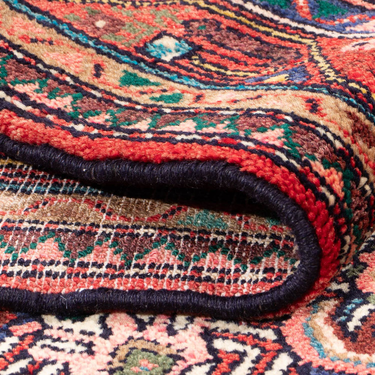 Perserteppich - Nomadic - 163 x 105 cm - rot