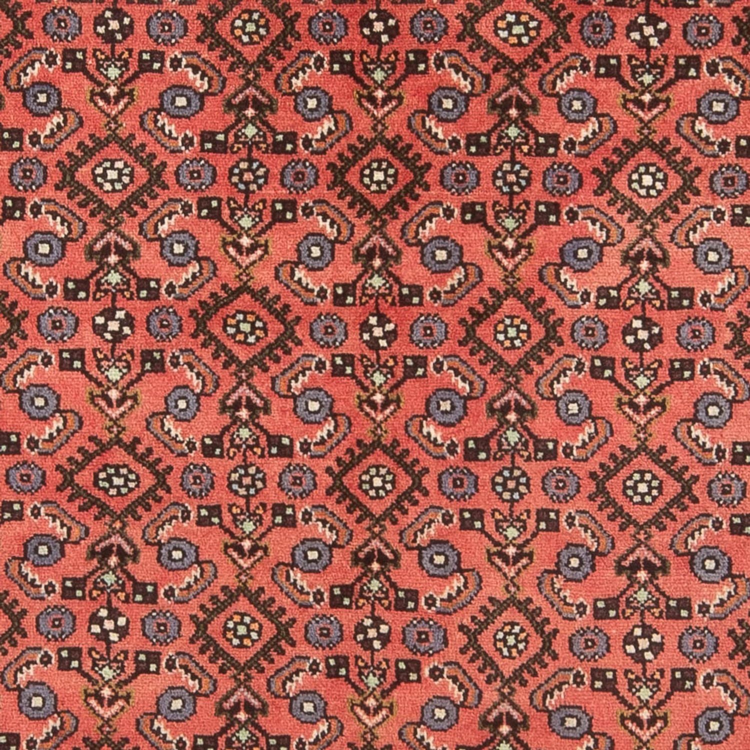 Perserteppich - Nomadic - 196 x 144 cm - rot