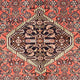 Perserteppich - Nomadic - 200 x 125 cm - rot