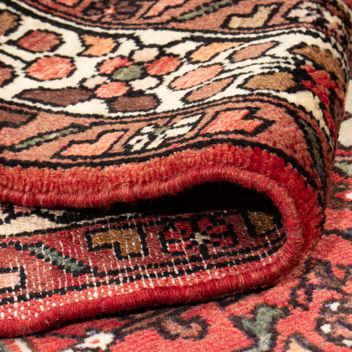 Perserteppich - Nomadic - 198 x 136 cm - rot