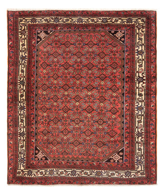 Perserteppich - Nomadic - 202 x 160 cm - rot