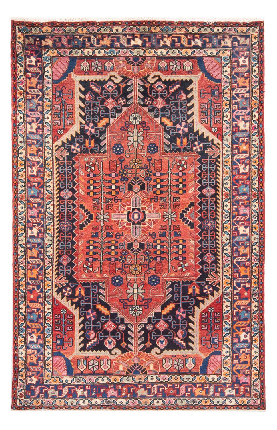 Perserteppich - Nomadic - 248 x 148 cm - hellrot