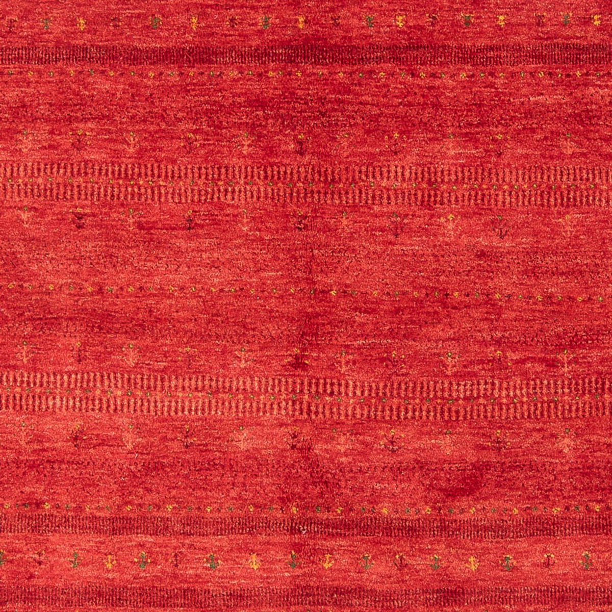 Gabbeh Teppich - Loribaft Perser - 247 x 172 cm - rot