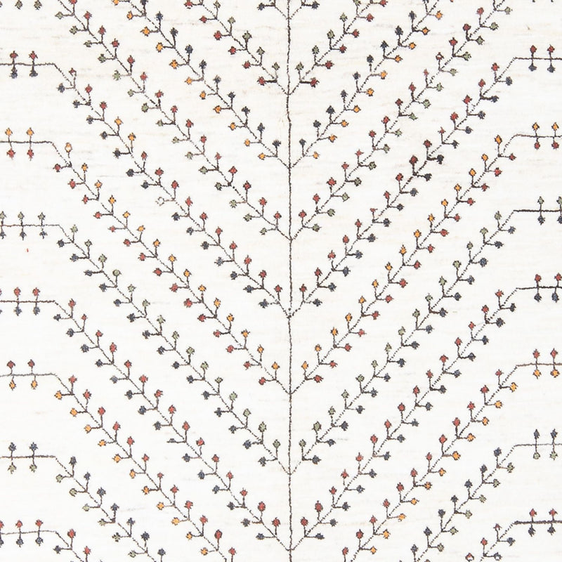 Gabbeh Teppich - Loribaft Perser - 233 x 166 cm - weiß