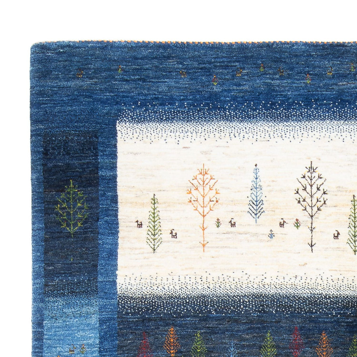 Gabbeh Teppich - Loribaft Perser - 247 x 181 cm - mehrfarbig