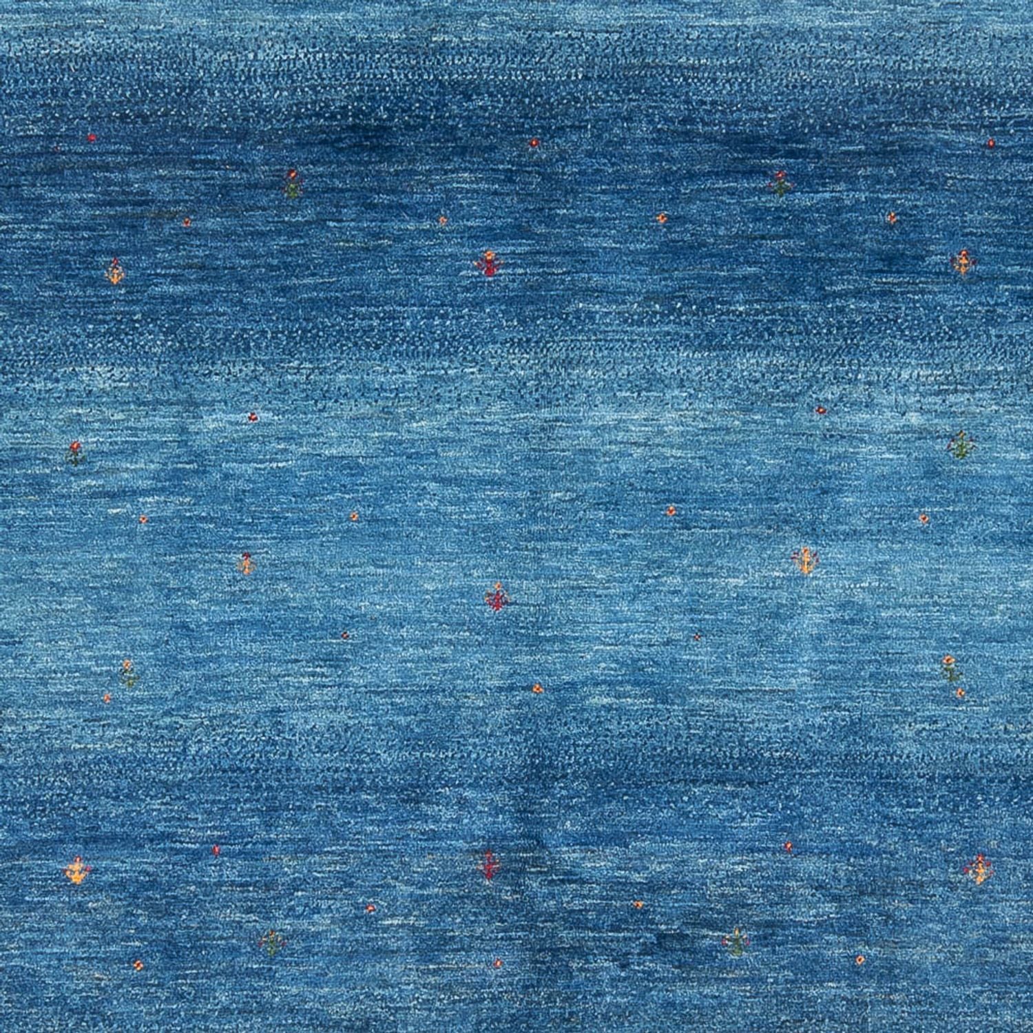 Gabbeh Teppich - Loribaft Perser - 252 x 173 cm - dunkelblau