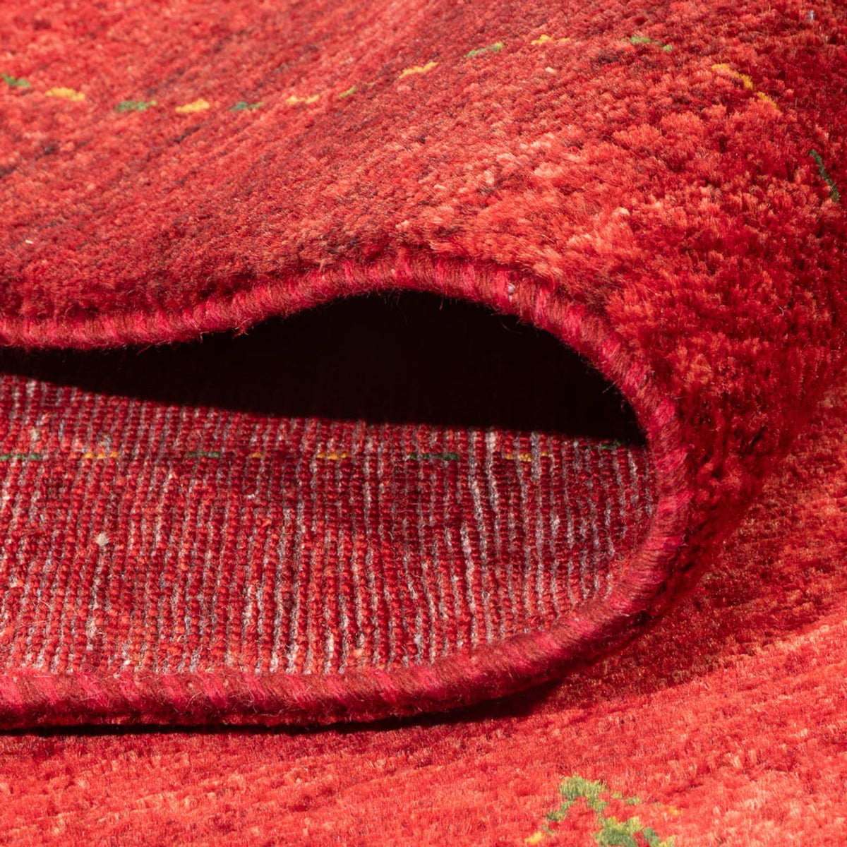 Gabbeh Teppich - Loribaft Perser - 238 x 170 cm - rot