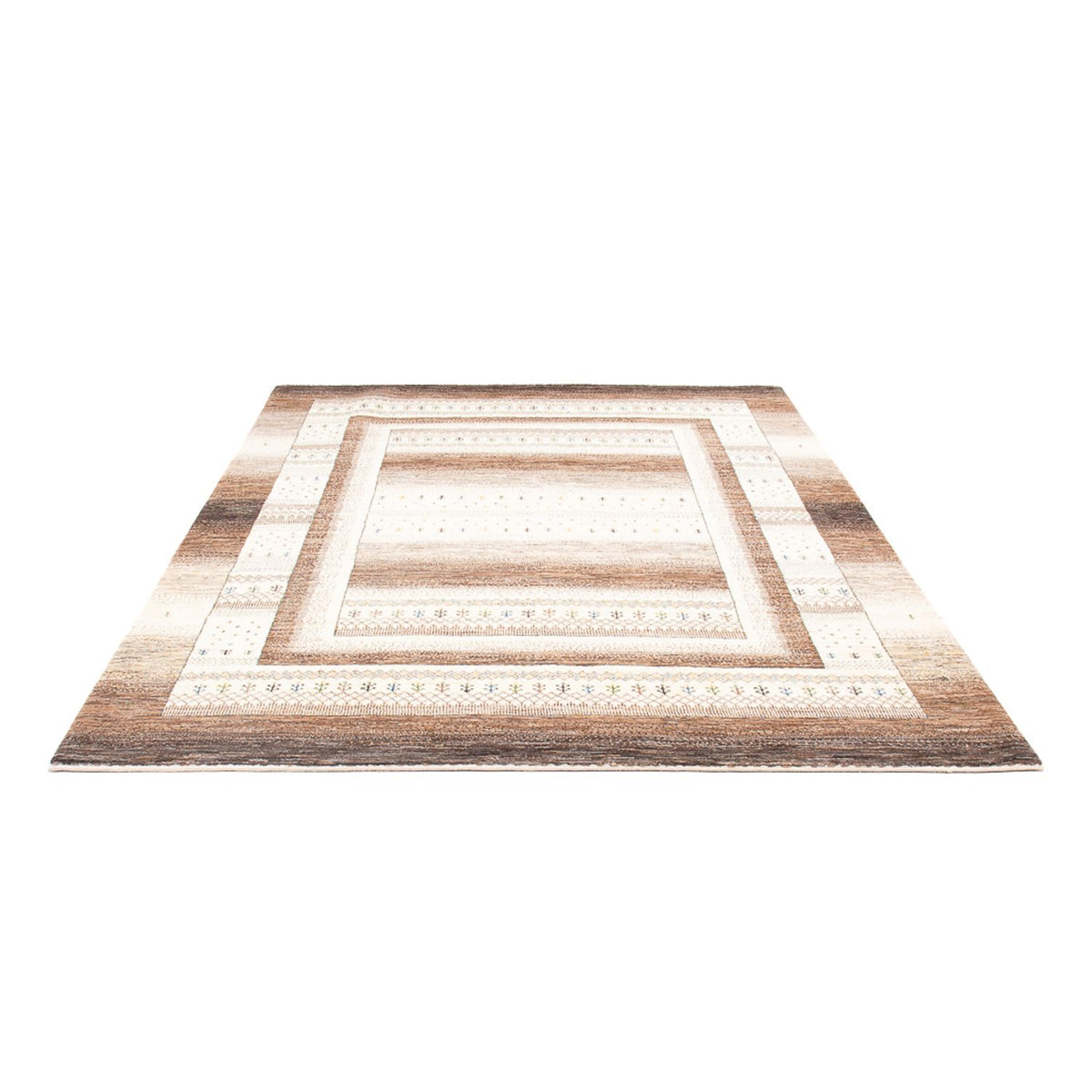 Gabbeh Teppich - Loribaft Perser - 244 x 177 cm - mehrfarbig