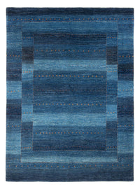 Gabbeh Teppich - Loribaft Perser - 241 x 180 cm - seeblau