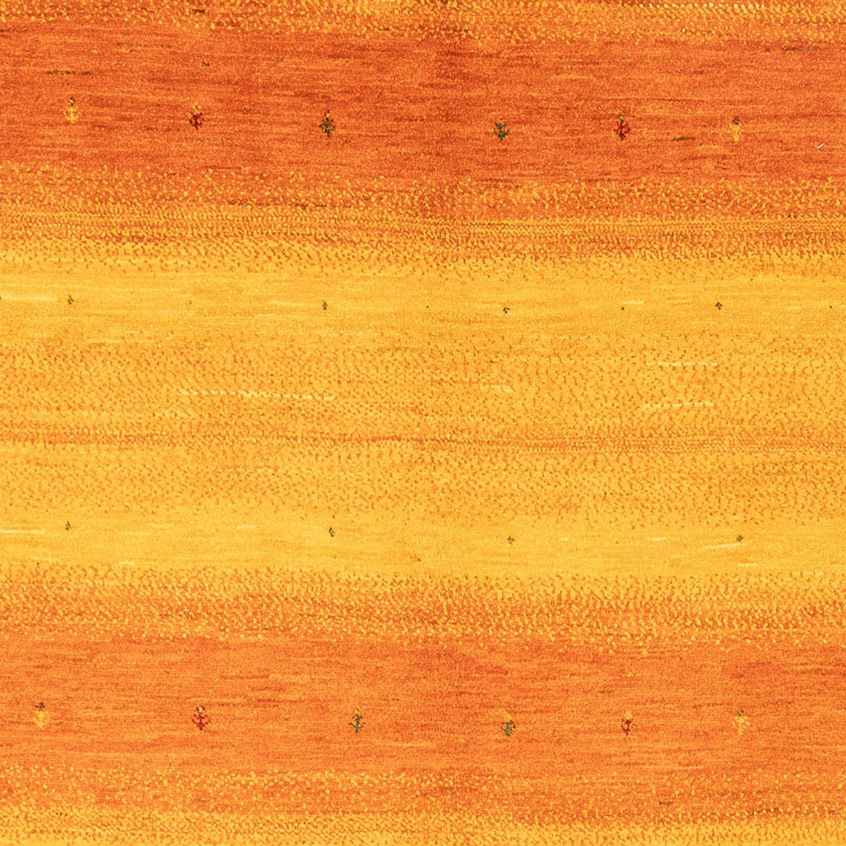 Gabbeh Teppich - Loribaft Perser - 238 x 183 cm - gold