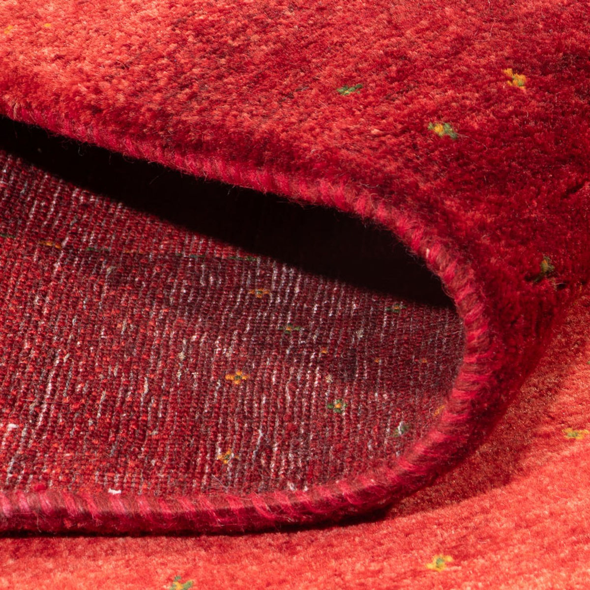 Gabbeh Teppich - Loribaft Perser - 245 x 180 cm - rot