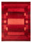 Gabbeh Teppich - Loribaft Perser - 302 x 222 cm - rot