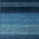 Gabbeh Teppich - Loribaft Perser - 287 x 196 cm - seeblau