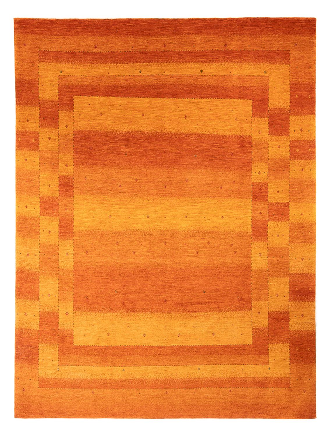 Gabbeh Teppich - Loribaft Perser - 302 x 219 cm - orange