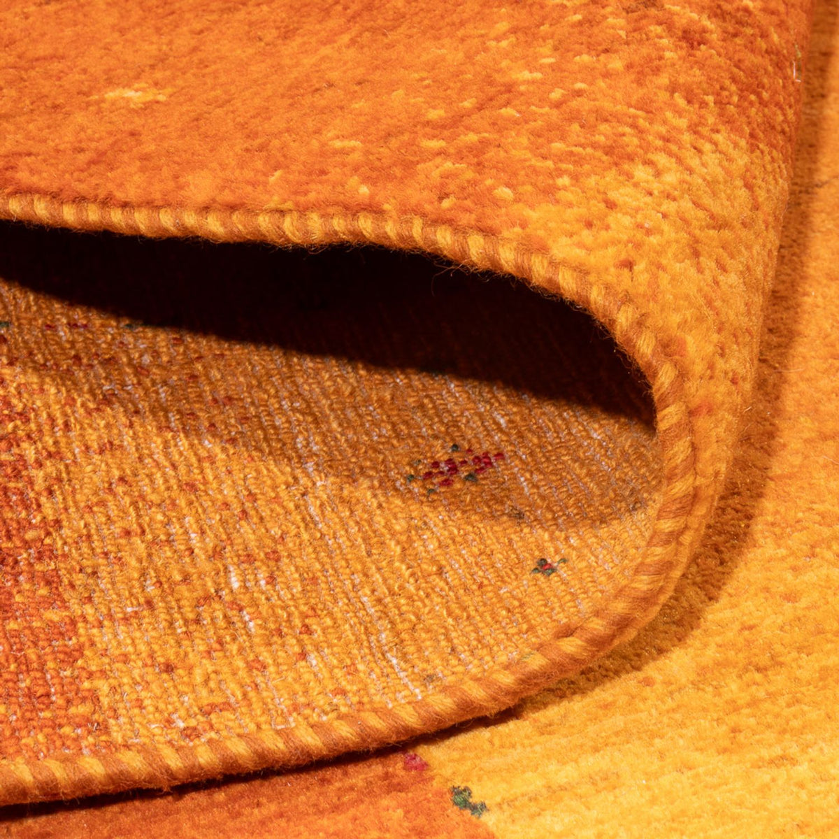 Gabbeh Teppich - Loribaft Perser - 302 x 219 cm - orange