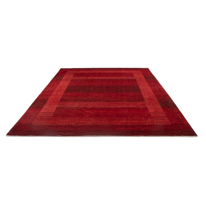 Gabbeh Teppich - Loribaft Perser - 302 x 219 cm - rot