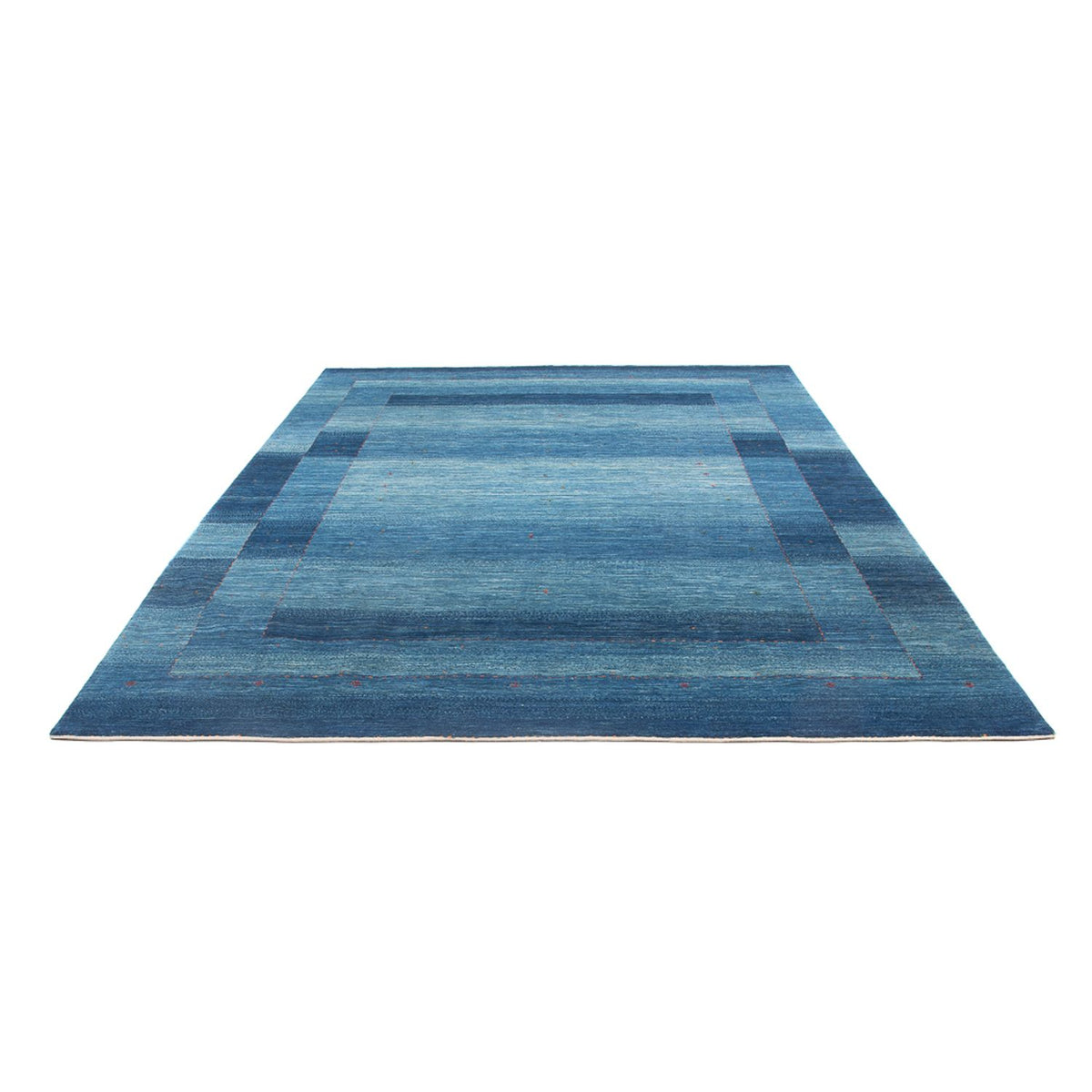 Gabbeh Teppich - Loribaft Perser - 297 x 216 cm - seeblau