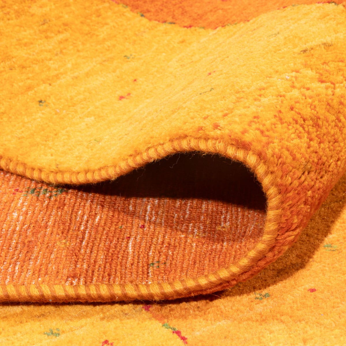 Gabbeh Teppich - Loribaft Perser - 293 x 219 cm - orange